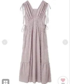 SNIDEL ジャガードドロストディティールワンピース