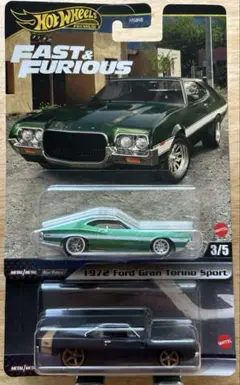 ホットウィール マイルドスピード　フォードグラントリノ & ダッジチャージャーのサムネイル