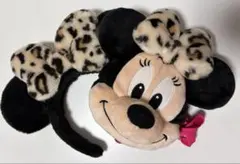 ディズニー ヒョウ柄 カチューシャ コインケース ミニー ポーチ