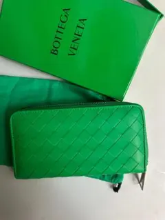 BOTTEGA VENETA ボッテガヴェネタラウンドファスナー長財布