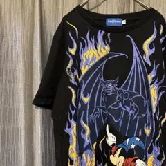 東京ディズニーリゾート Tシャツ M 黒 ファンタジア チェルナボーグ