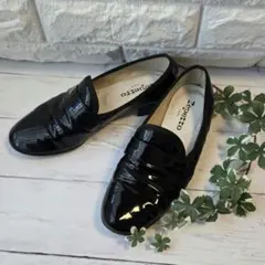 repetto レペット マイケル 36.5 エナメル ローファー 黒 23のサムネイル