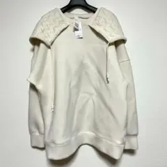 タグ付き　イアパピヨネ　ビッグカラーフードスウェット　SUM1 STYLE