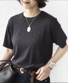 SHIPS for women ラメニットショートスリーブプルオーバーのサムネイル