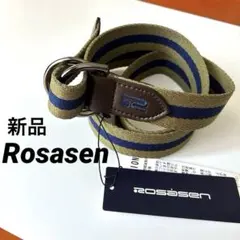【新品未使用】Rosasenゴルフベルト テープベルト ダブルリング バイカラーのサムネイル