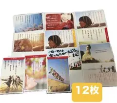 きむ ポストカード 12枚セット メッセージカード