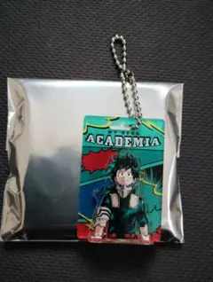 【ヒロアカ】パッケージ風キーチェーン(緑谷出久)　僕のヒーローアカデミア
