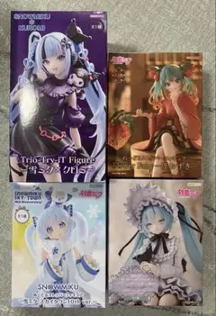 初音ミク ぬーどるストッパーフィギュア クロミ 4点セット まとめ売り