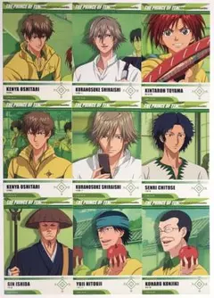 【四天宝寺】テニスの王子様 白石 忍足謙也 千歳 他カードセット 15枚