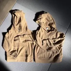baby GAP ベージュ フード付きパーカー ２点セット