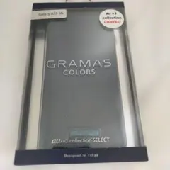 (C3)GRAMASGalaxy A53 5G 手帳型ケース メタリックネイビーのサムネイル