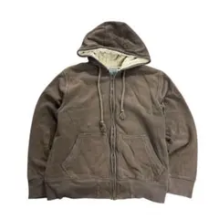 7AS15 OLD NAVY フルジップパーカー　スウェット地　 M 古着