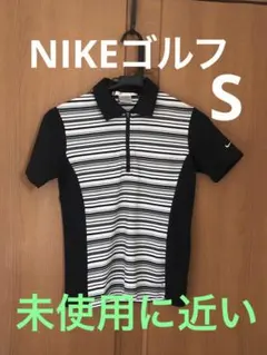 【美品】ナイキ GOLF ポロシャツ S 女性 即日発送！ 白 黒
