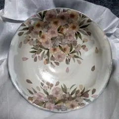【未使用品】撫松庵　八重桜　菓子鉢のサムネイル