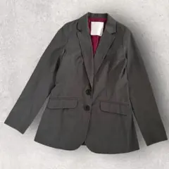 【carnelian】カーネリアン 美品 ジャケット Sサイズ グレー レーヨンのサムネイル