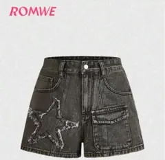 限定値下げ 韓国スタイル デニムショートパンツSHEIN ROMWE Y2K