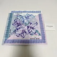 HANAE MORI ハナエモリ　ハンカチ3枚セット　花柄寒色