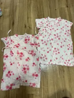 まとめ売り！甚平 ロンパース 女の子