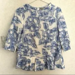 Diagram 花柄カットソー　トップス　サイズ36のサムネイル
