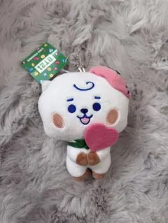 BT21 RJぬいぐるみマスコット ハート付き
