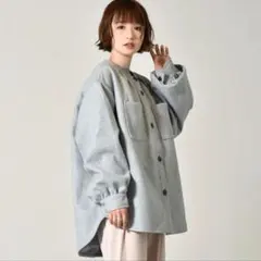 新タグ付 レトロガール/RETRO GIRL バンドカラー ジャケット【F】