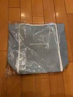 DEAN & DELUCA トートバッグ ライトブルー