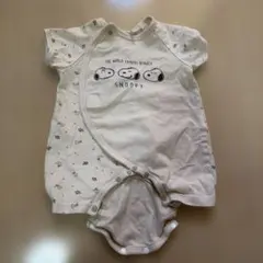 美品　赤ちゃん本舗　スヌーピー　半袖　50-60