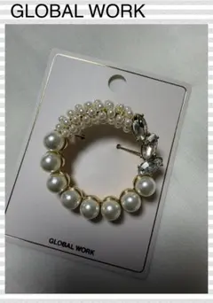 GLOBAL WORK ＊フォーマルパールブローチ