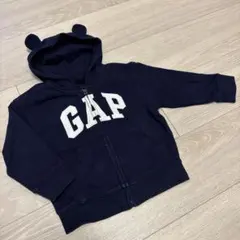 baby GAP ロゴブラナンベアパーカー フーディー 18〜24mo 90
