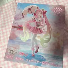 桜ミク AMP+ フィギュア 桜ドレスver.