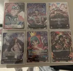 T*ク様 ONE PIECEカード　極美品リーダーまとめ売り6枚　バラ売り相談可
