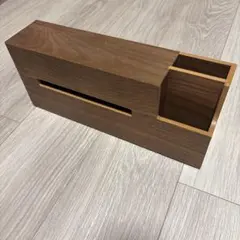 ティッシュケース+α ウッド ティッシュケース WOOD tissue case