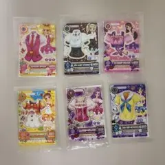アイカツカード　全6種　セブン・イレブン
