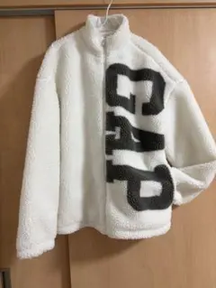 GAP フリースジャケット ホワイト