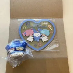 TWICE ツウィ サンリオ　クリアラバーコースター マスコットチャーム