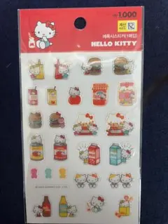 ハローキティ シール 韓国