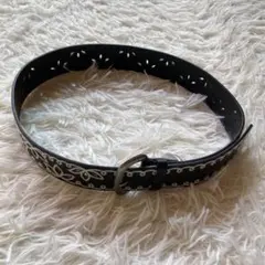 00s PPFM Studs Design Leather Belt - メルカリ