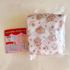 サンリオ　レトロ　レッスンバッグミニキーホルダー リトルツインスターズ