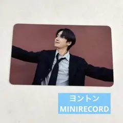 THEBOYZ サンヨン トレカ 導火線 ヨントン MINIRECORD 特典