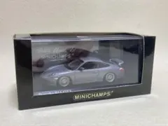 ミニチャンプス ポルシェ 911 GT3 グレーメタリック 良好品