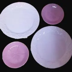 花やか皿 大小4枚 撫子 11月 新品
