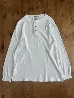90s Eddie Bauer ヘンリーネック サーマルのサムネイル