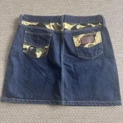 APE デニム ミニスカートのサムネイル