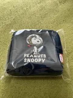 新品未使用　スヌーピー サガラスクエアポーチ (アストロ) SNOOPY