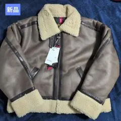 新品　スナイデル　 ALPHA B-3 ジャケット フェイクムートン　コラボ