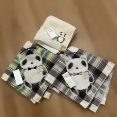 アンテプリマ　パンダ　ハンカチタオル　セット