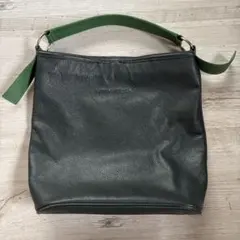 HINC NUNC ワンハンドルショルダーレザーバッグ - メルカリ