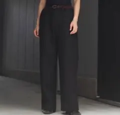 universal products チノパン ブラック