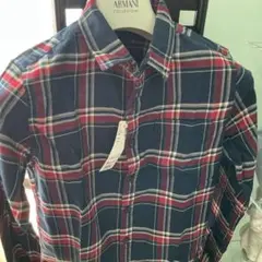 お洒落でモダンなフランネルチェクシャツです