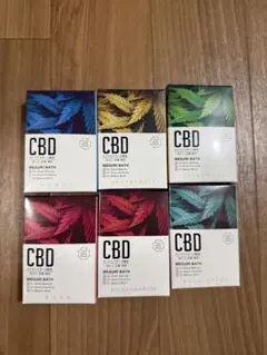 CBD MEGURI BATH 入浴剤 6種セットのサムネイル